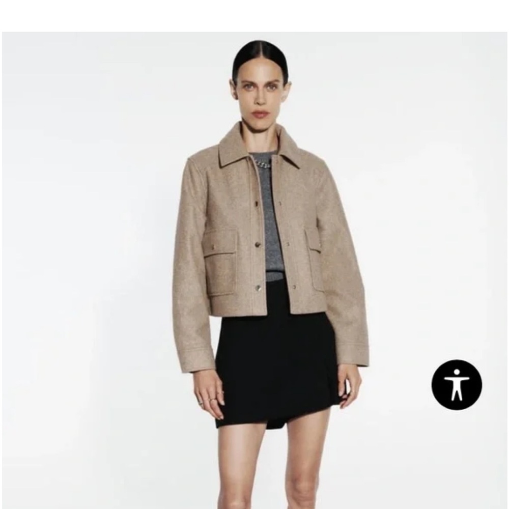Zara zip up jacket